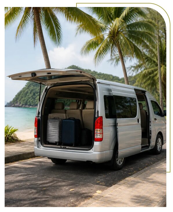 Аренда минивэна на Пхукете из Новодвинска — от 5114 р. | коПхукет-Нвд